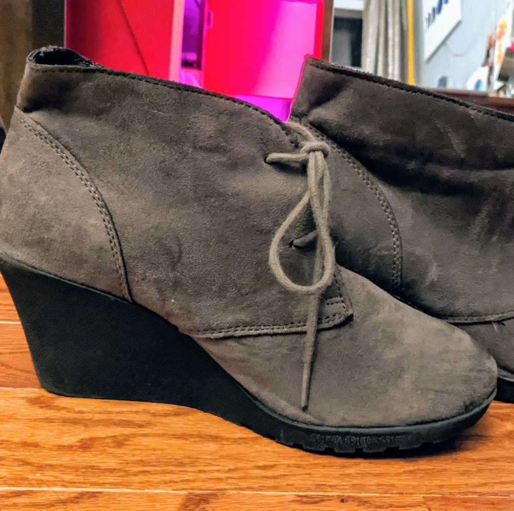 Cute Wedge Booties